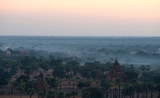 Vue de Bagan en Birmanie