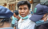 U Nay Myo Lin, le rédacteur en chef de Voice of Myanmar au moment de sa mise en accusation