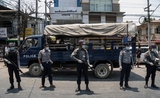 La police déployée le 20 mai pour le procès de U Zaw Ye Htet en Birmanie