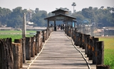 Le célèbre pont de teck de U Bein risque de rester presque vide encore longtemps...