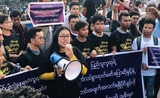 manifestation internet Arakan Birmanie