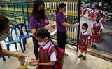 mesure sanitaire école Thaïlande