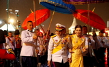 Commemoration de la mort du roi Bhumibol Adulyadej
