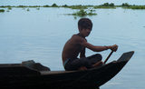 Pêcheur Tonlé sap Cambodge