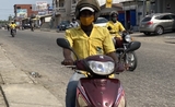 Se déplacer en taxi moto Cotonou Bénin 
