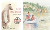 Couverture du livre bilingue L'ours imaginaire 