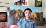 Manh Ngo, un peintre vietnamien