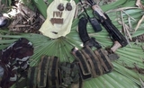Une cache d'arme à la frontière indo-birmane