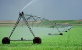 irrigation par pivot central au Brésil