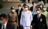 Sortie de conseil des ministres du gouvernement de Thailande