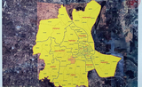 Carte des confinements de Phnom Penh le 20 mai 2021