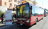 Un bus ATAC de la ville de Rome