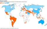 carte bloomberg de la situation covid dans le monde