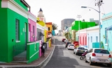 Une rue du Cap en Afrique du Sud