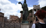 Statue de Livia Drusilla sur les forums romains
