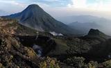 le mont Gede en Indonesie