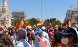 manifestation anti independantistes à madrid