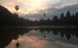 Angkor Wat au lever du soleil