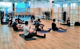 Une séance de Yoga au sein du Fitness Studio