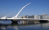 Le pont Samuel Beckett à Dublin