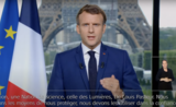 Emmanuel Macron lors de son allocution du 12 juillet 2021