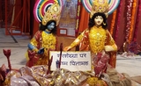 Statues de Krishna décorées pour Janmashtami
