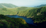 Lagune sur l'île de São Miguel aux Açores