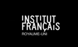 Logo de l'Institut Français du Royaume Uni sur fond noir
