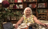 Colette Lazarev, 87 ans à son domicile à Rome.