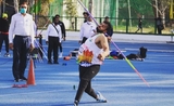 Sumit Antil, médaillé d'or en javelot aux jeux paralympiques Tokyo