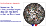La direction des impôts des non-résidents sur Facebook