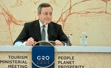 Mario Draghi lors de son allocution durant le G20