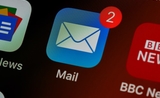 L'icône de la boite mail 