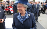 La Reine Elizabeth II présente à un évènement