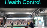 Panneau Health Control à l'aéroport Suvarnabhumi de Bangkok