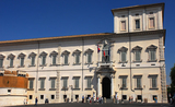Le palais du Quirinale à Rome