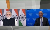 Narendra Modi à Davos en 2022