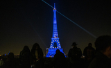 La Tour Eiffel pour la présidence française du conseil de l’Union européenne