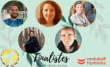 les 5 finalistes du Trophée Impact Social 2022