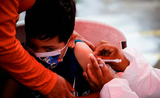 Vaccination enfant Cambodge