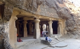 La 1ere grotte d'Elephanta dans le Maharashtra