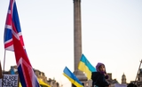 Manifestants pour l'Ukraine