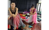 Ny Lai et Khun Sreynuch (New Cambodian Artists)