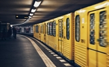 Un métro berlinois à quai