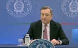 Mario Draghi en conférence de presse