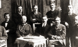La délégation polonaise pour le traité de Riga