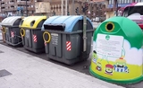Des containers de recyclage à Vitoria en Espagne CC