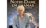 Jean-Jacques Annaud, affiche du film "Notre-Dame Brûle" 
