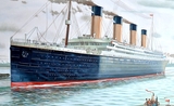 Le célèbre navire de croisière anglais Titanic