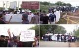 images de manifestations au Sri Lanka le 1er avril 2022